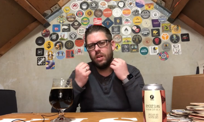 BeerGeekHolland proeft Rhodesian Barrel Aged Blend BeerGeekHolland proeft Rhodesian Barrel Aged Blend